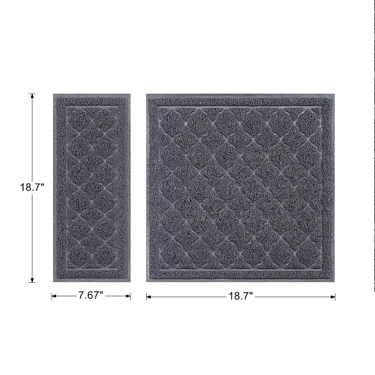 Alfombrilla Unipaws impermeable en la capa inferior no permite filtraciones.