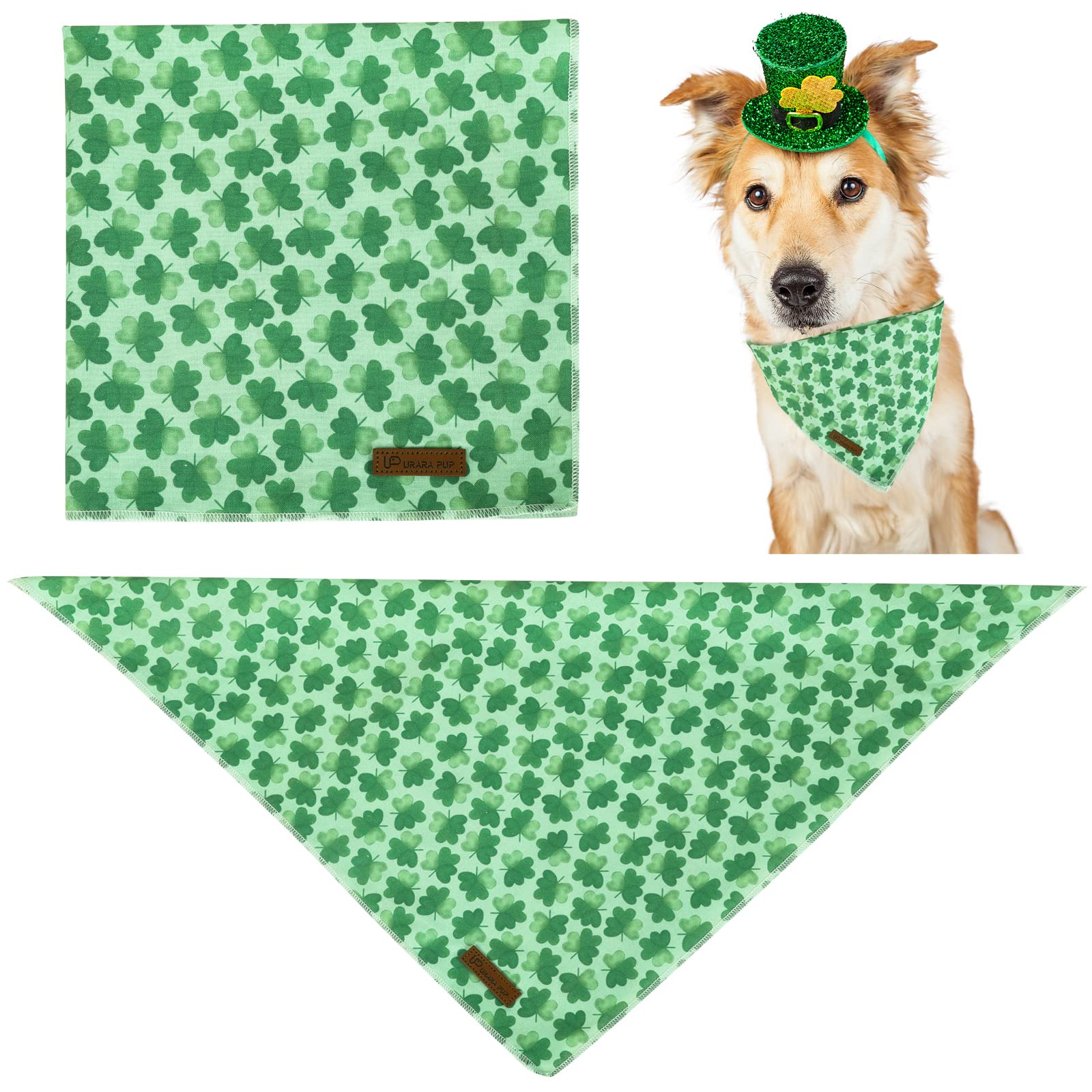 Bandana UP URARA PUP para perro, algodón premium suave, uso diario.