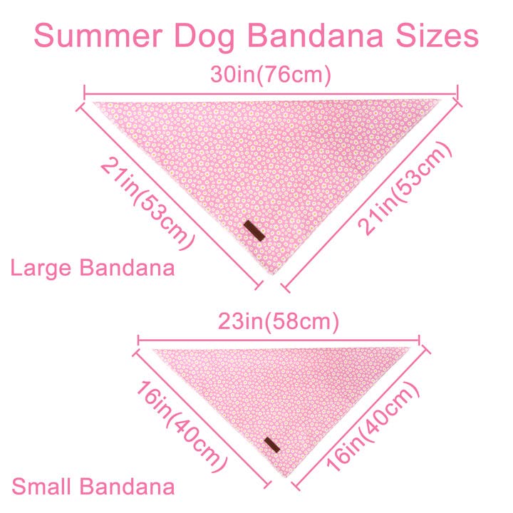 Bandana de verano UP URARA PUP, fácil de colocar, estilo hawaiano para mascotas