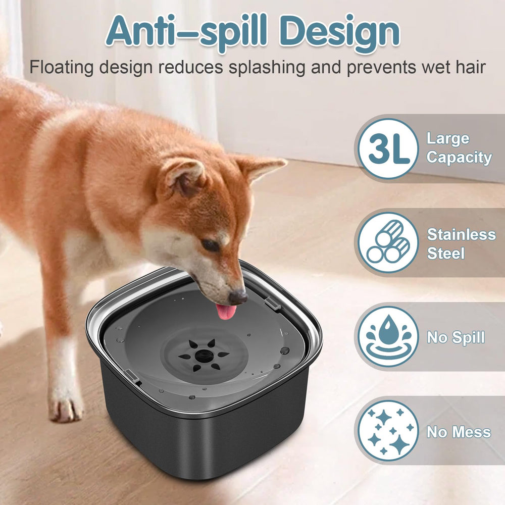 UPSKY bebedero para perros, diseño sin derrames, mantiene el suelo limpio.