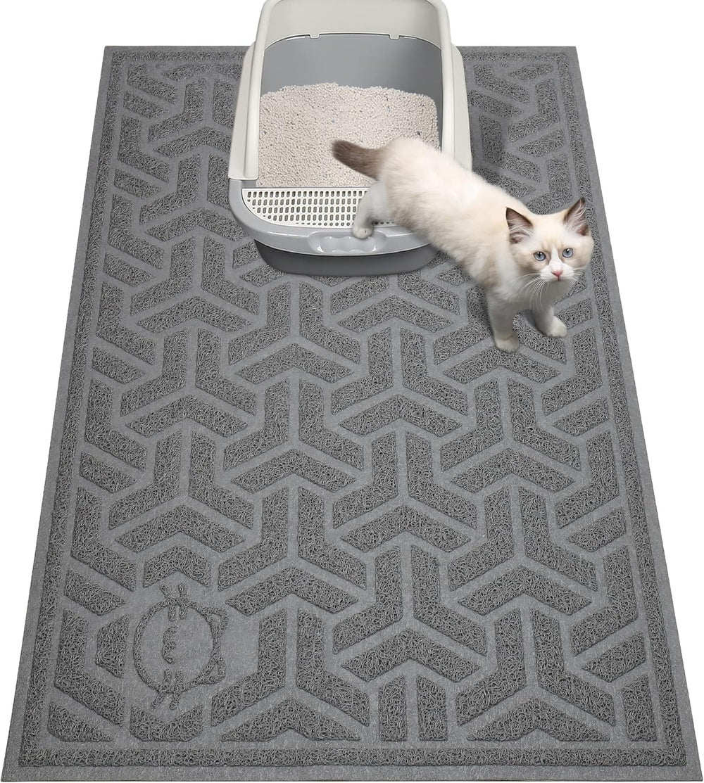 Upsky alfombrilla arena gato grande: controla la dispersión y ofrece espacio para el descanso del felino.