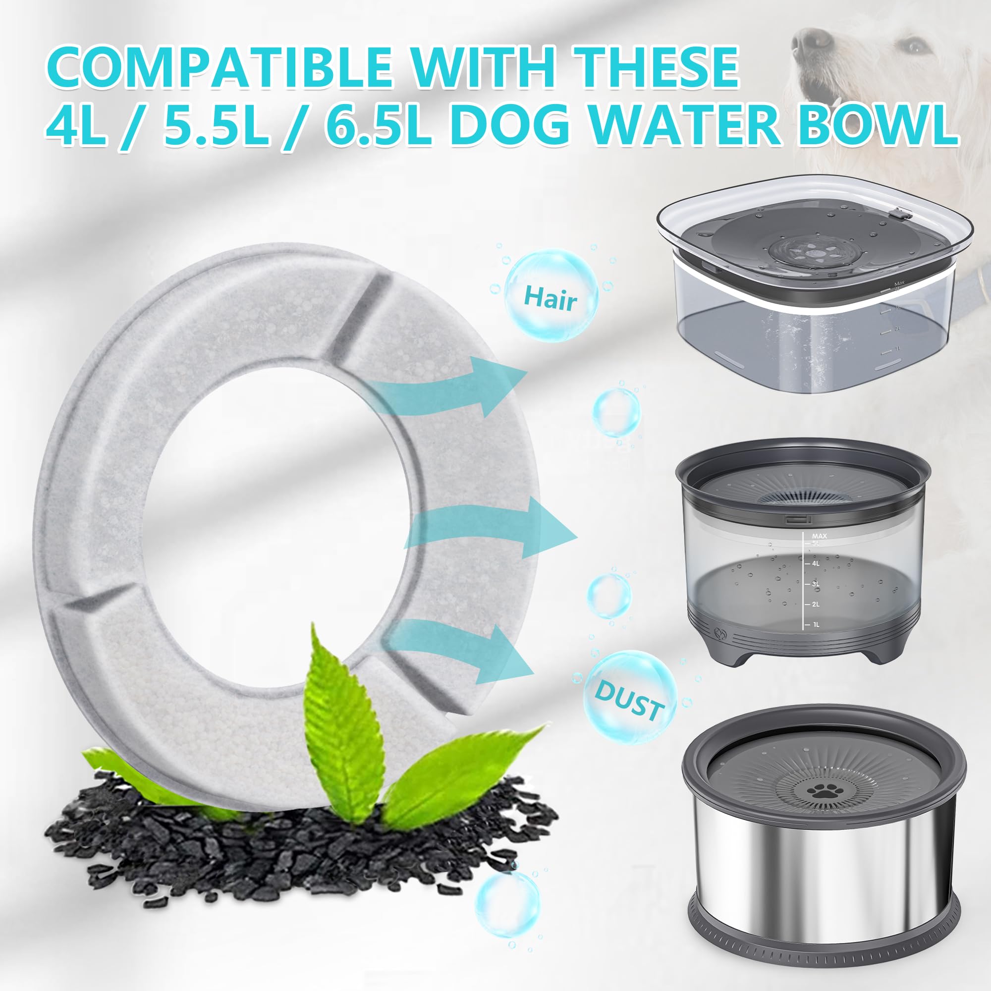 UPSKY cambio cada dos meses para mantener agua fresca