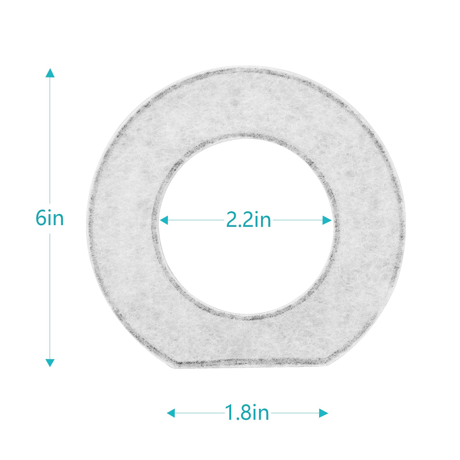 UPSKY filtros compatibles para bebederos 3L-4L permiten agua fresca