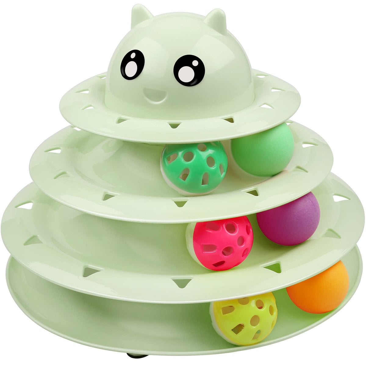 UPSKY rueda-rotatoria para gatos: estimulación del juego y ejercicio.