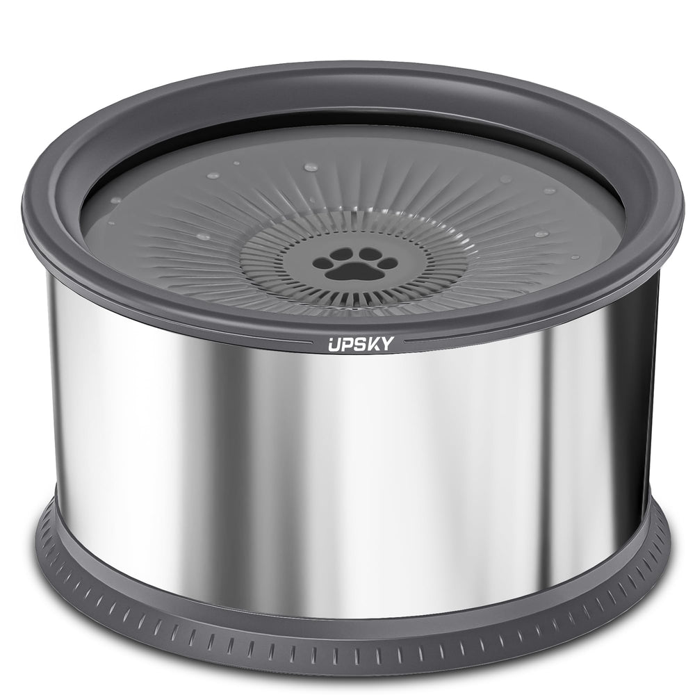 UPSKY tazón para perros de 6,5 L, gran capacidad para agua constante.