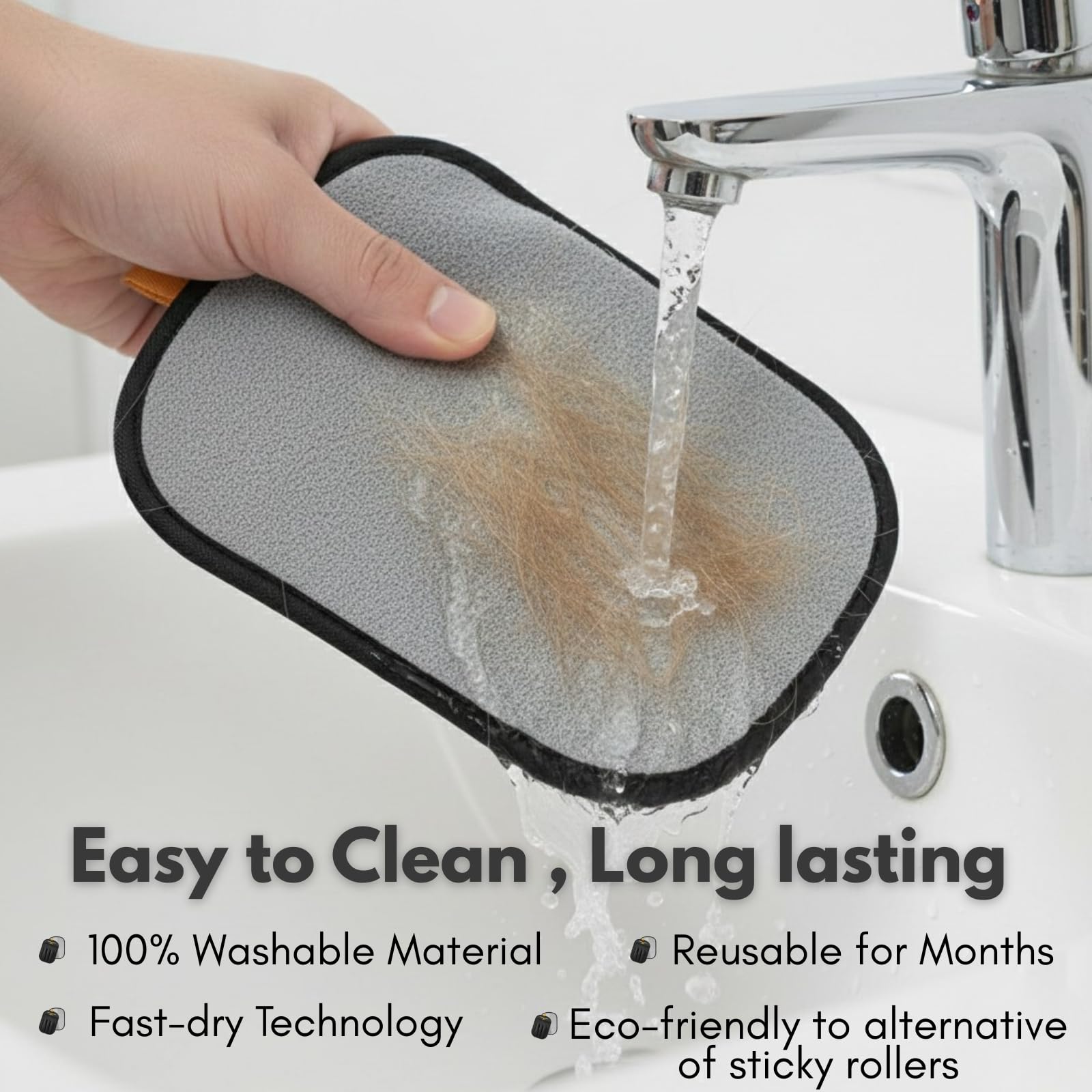 URBAN CORE brocha-magica-eliminador-pelo: elimina pelo durante el baño de tu mascota.