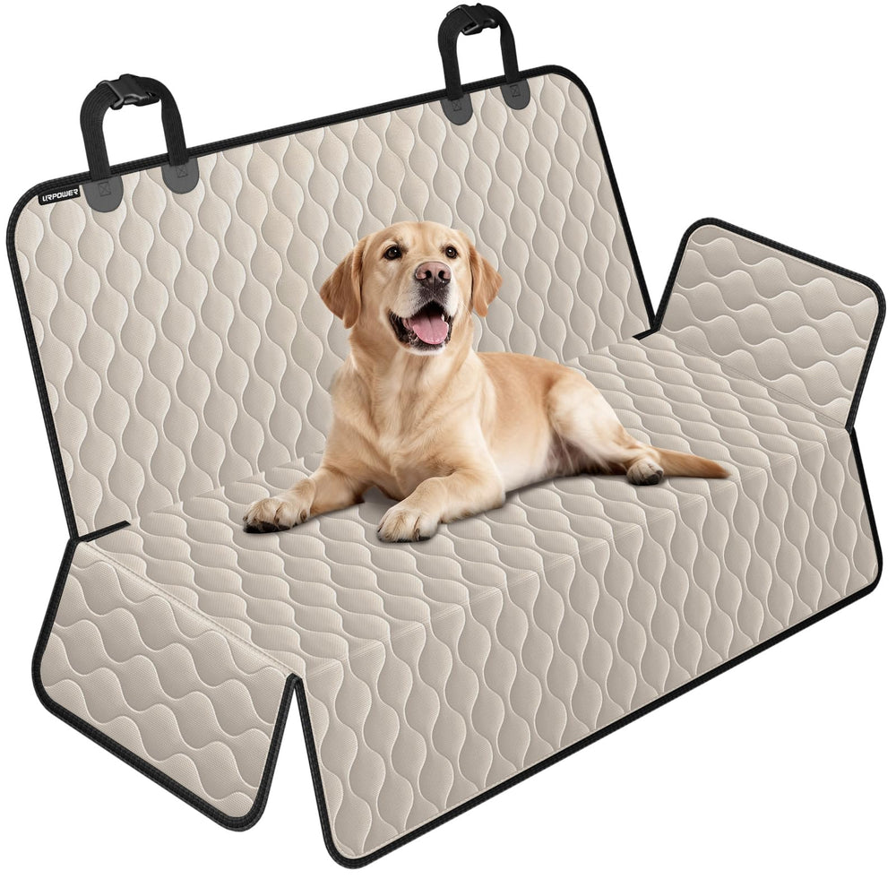 URPOWER cubre-asiento trasero para perros impermeable protege el coche