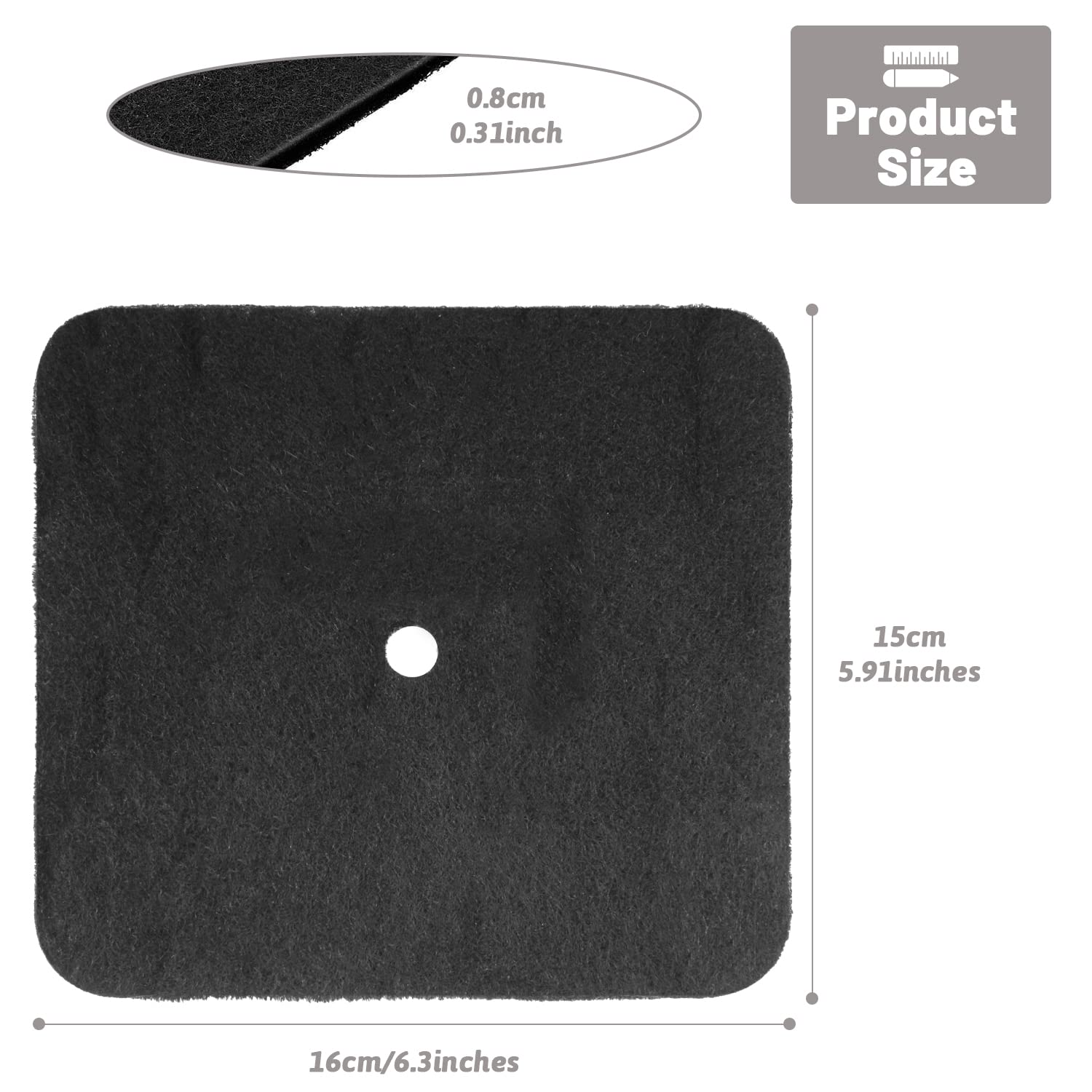 USEAMIE filtro carbón activado Catit: absorbe olores y mejora el aire.