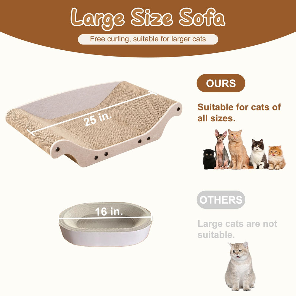 UUig Dimensiones 25x13.7x5.9 Pulgadas ofrecen espacio amplio para gatos