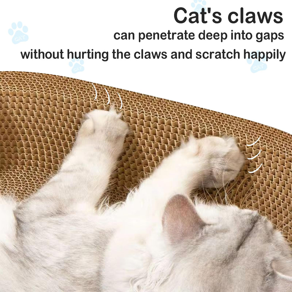 Rascador UUig incluye hierba gatera para atraer al felino.