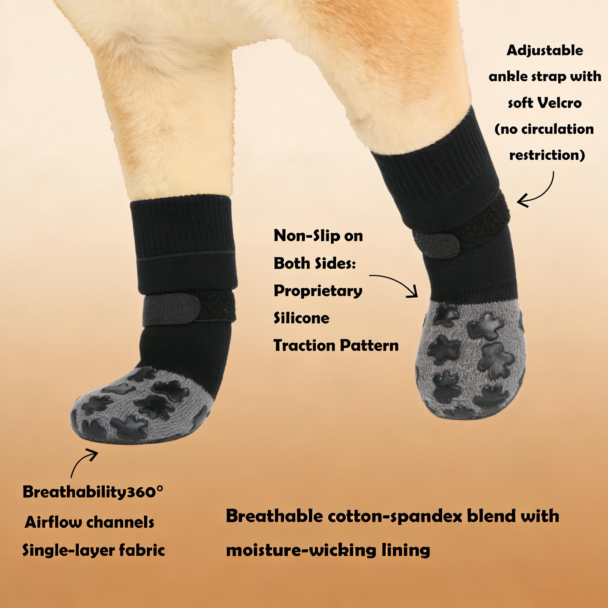 Empaque de VALFRID calcetines para perros
