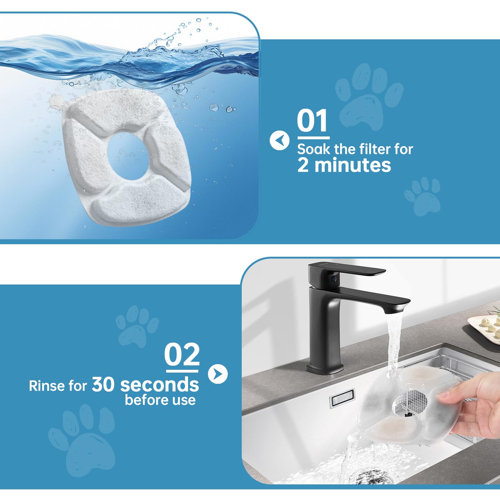 Mantenimiento sencillo con VANVE: filtros para agua limpia