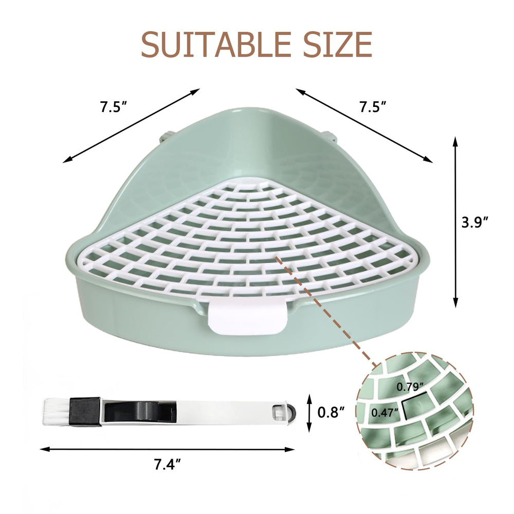Vayinana Litter Box con rejilla de ventilación para limpieza eficiente.