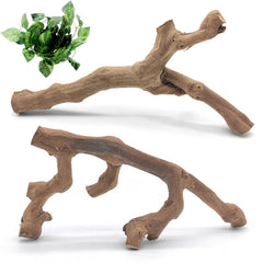 Rama trepadora VCEPJH para terrario, conjunto de 2 piezas, ideal para trepar y refugiar.
