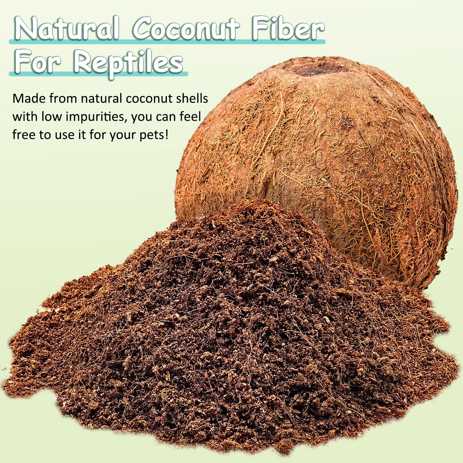 VCEPJH Substrato Coco Desecho Natural: tras uso, se descompone y puede fertilizar plantas.