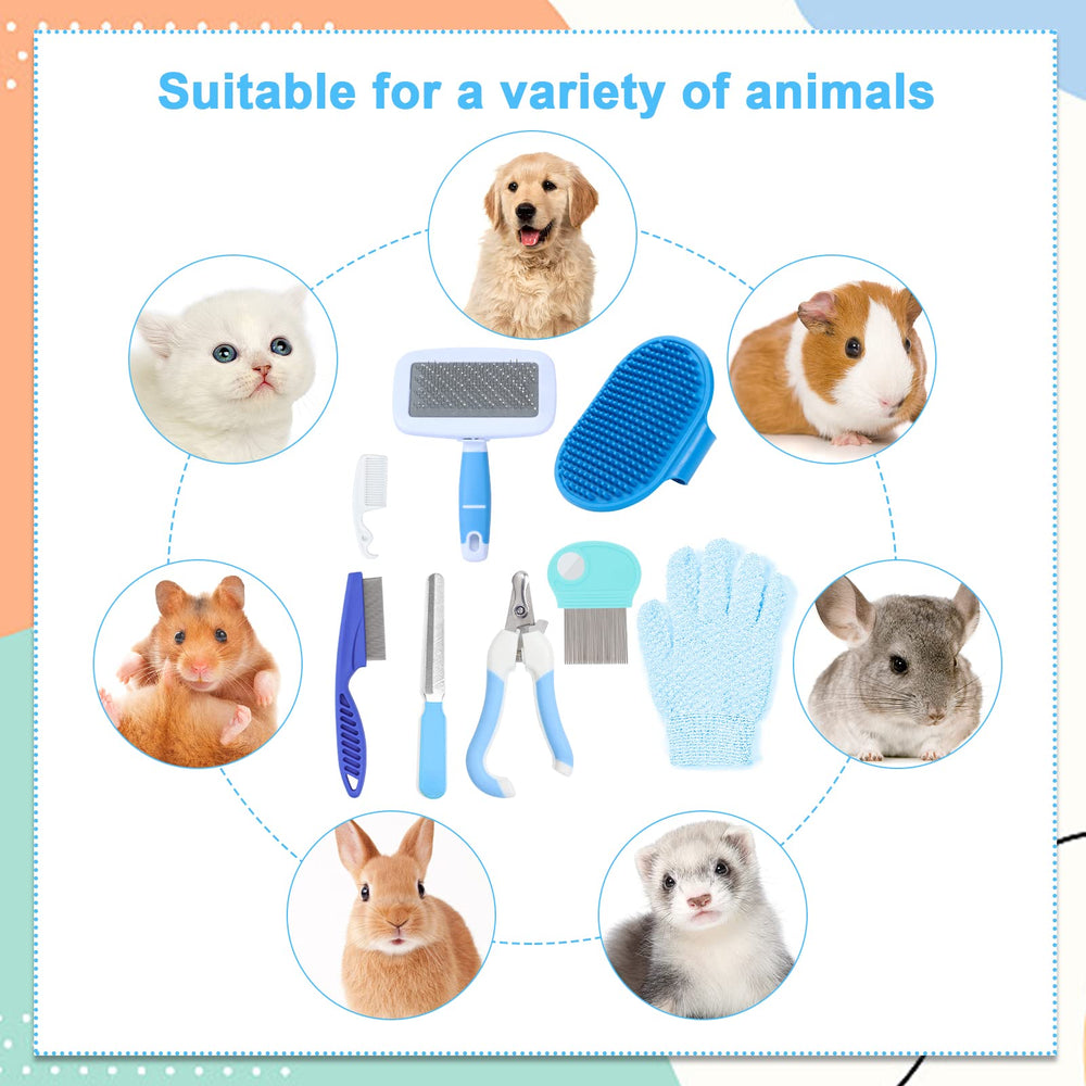 VCZONE conjunto cuidado mascota, versátil para aseo en casa.