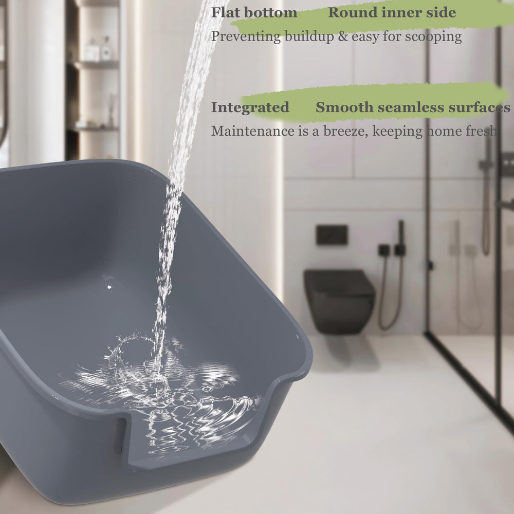 Vealind caja para interiores, gris moderno que se integra al hogar