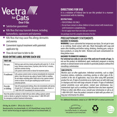 Vectra Gatos Grandes, protección corporal completa contra pulgas.
