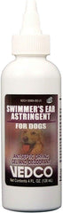 Vedco astringente para oídos de perros, bote de 4 oz, uso tras nadar.