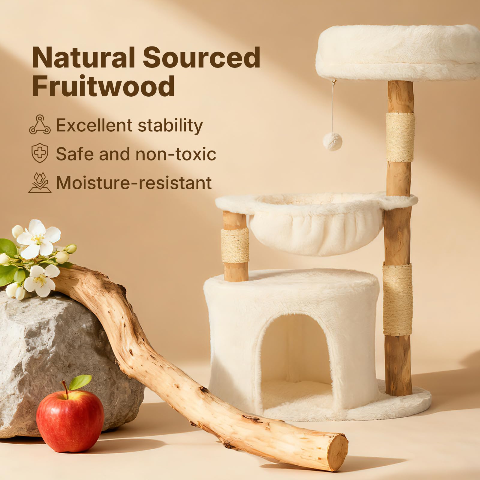 Veehoo Percha Peluche Superior para siestas cómodas en altura.
