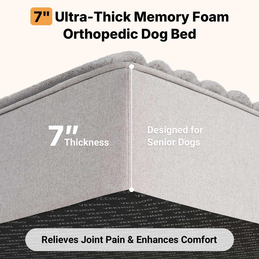 Superficie ultra suave de Veehoo, ideal para sueño profundo.
