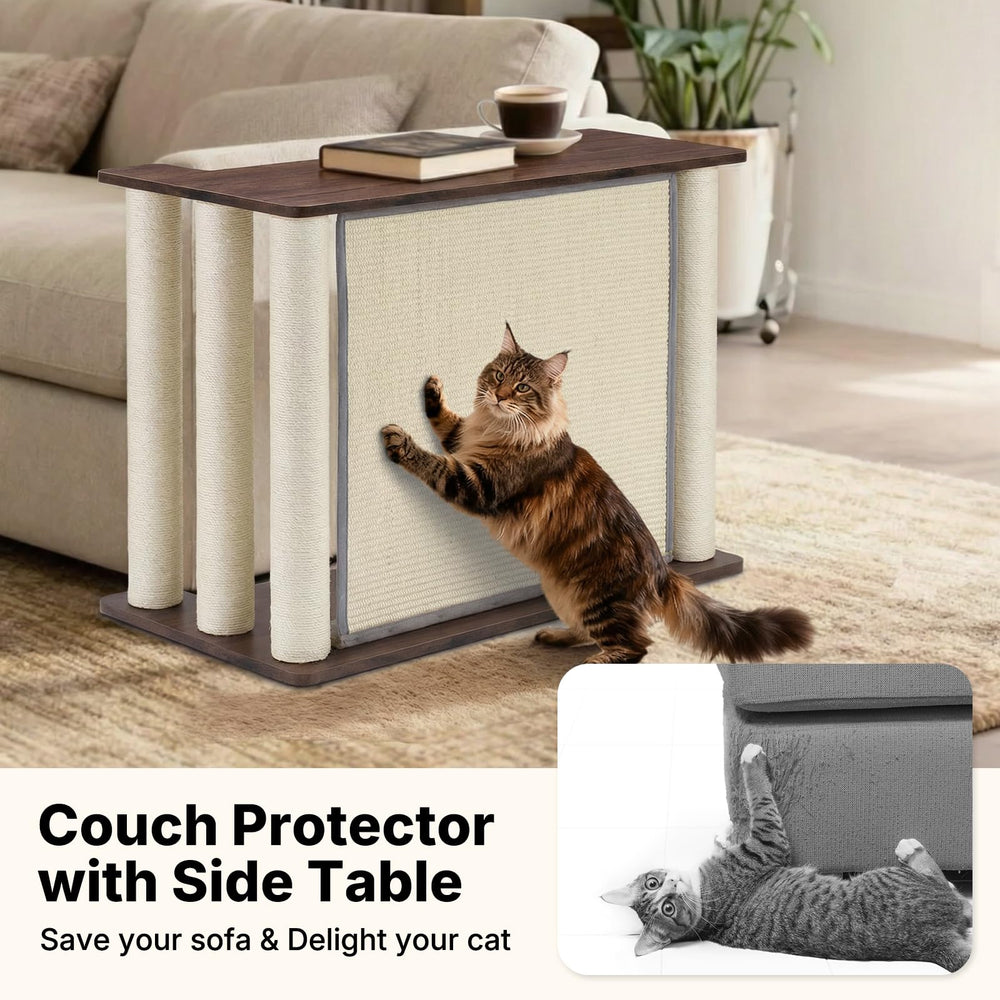 Superficie práctica de la mesa auxiliar para bebidas y mandos con estilo