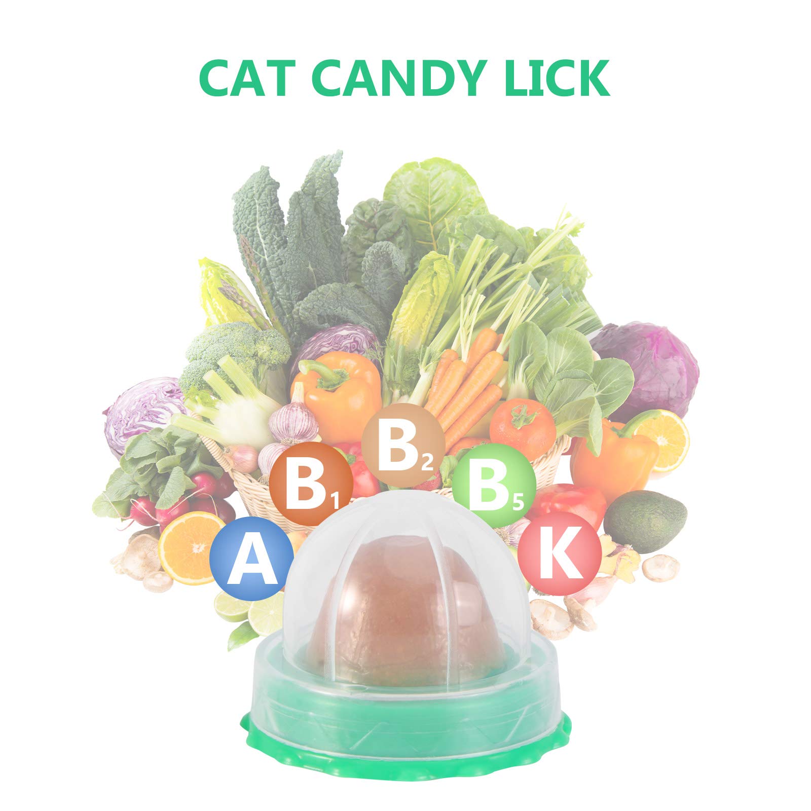 Veemoon entrenamiento de lengua para gatos con este juguete