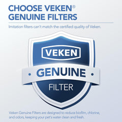 Filtros para gato Veken 84oz, agua fresca para cada bebida de tu mascota.