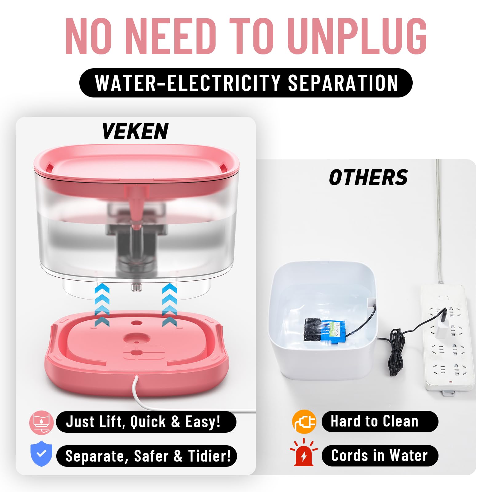 Venken con filtración de cinco etapas para agua limpia.