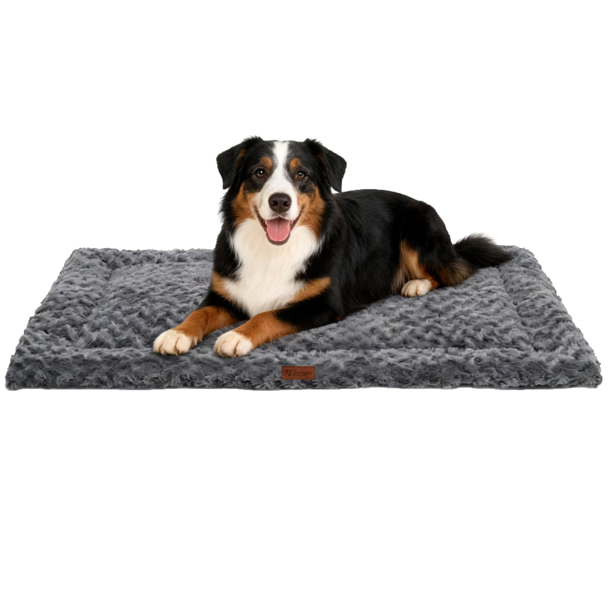 VERABE Cama para Perro reversible 47x29 con doble cara para uso durante todo el año.