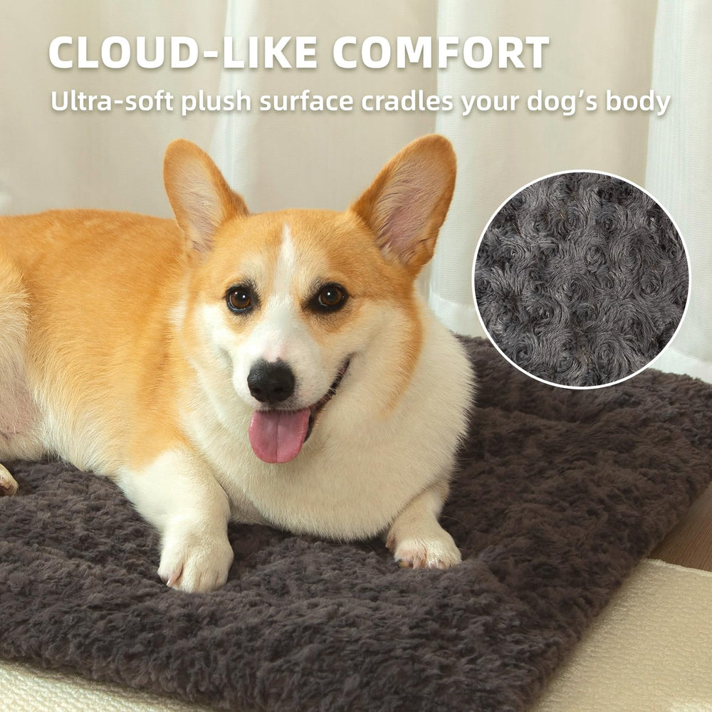 VERABE Cama para Perro 47x29 lavable a máquina para limpieza rápida.
