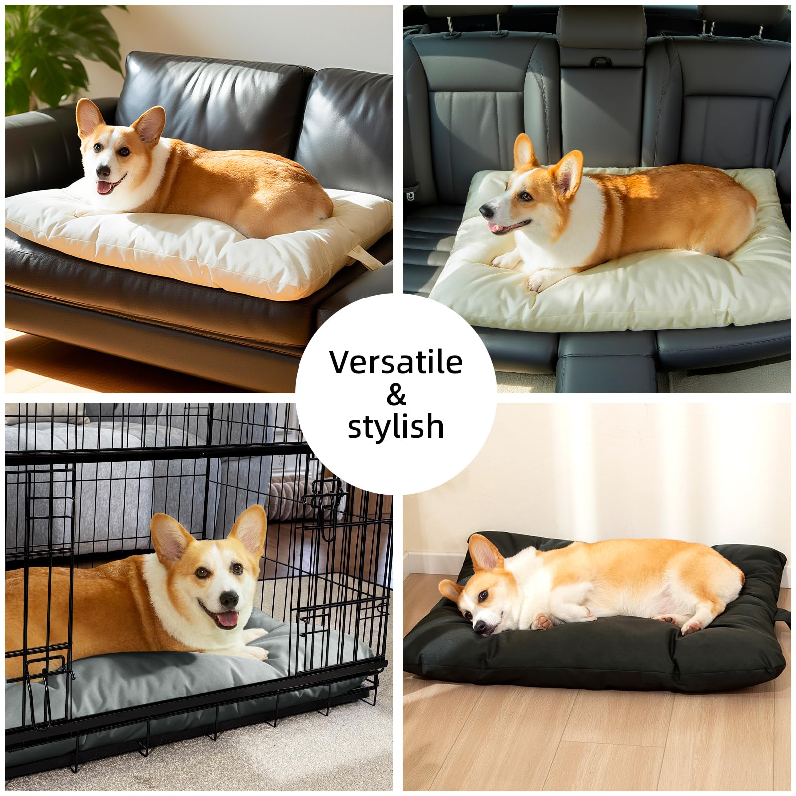 VERABE cama resistente a manchas y pelo, facilita la limpieza.