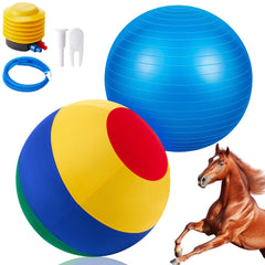 Bola VercanMonth para caballos de 40 pulgadas lista para juego y entrenamiento.