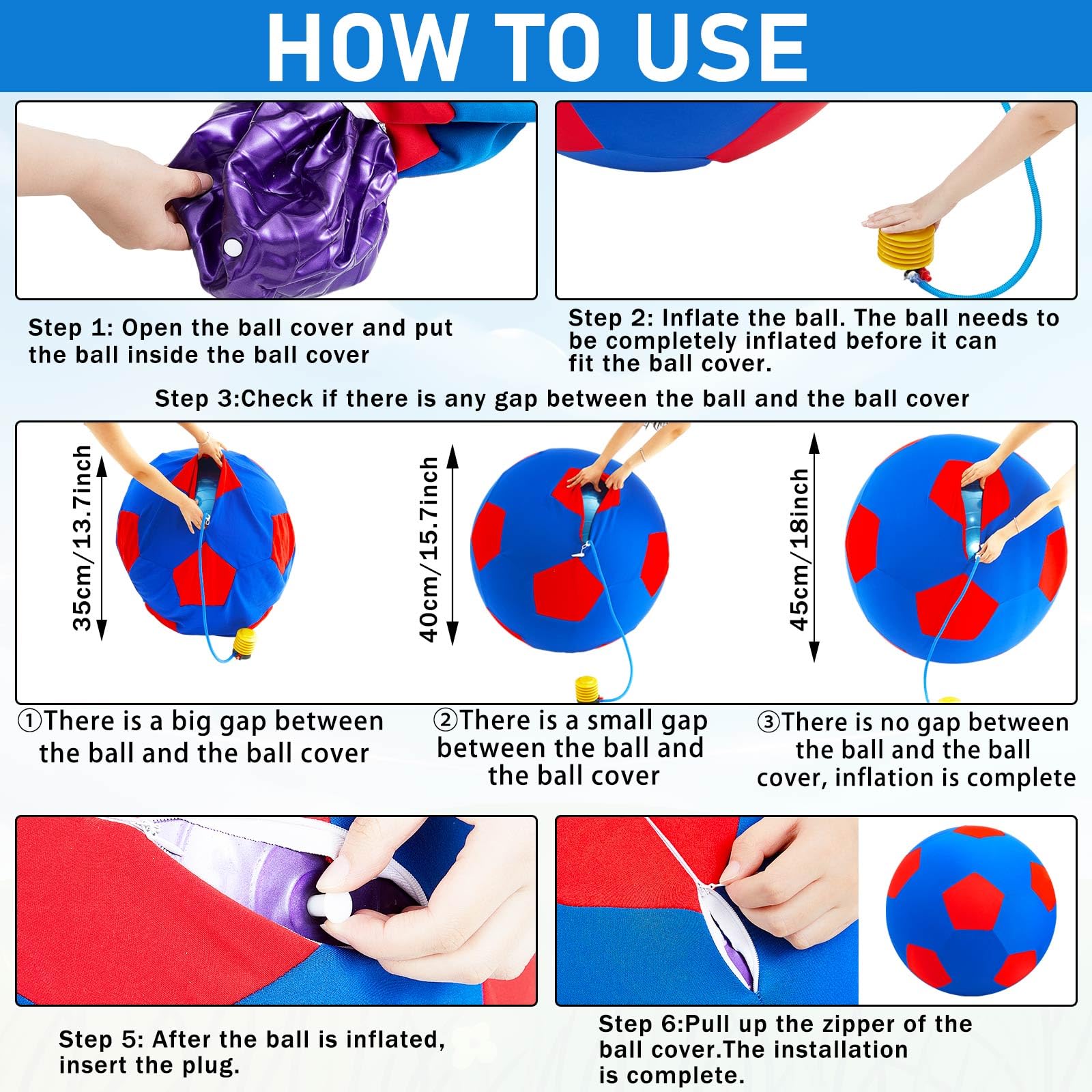 VercanMonth funda protectora para bola de cabras, protección y estilo.