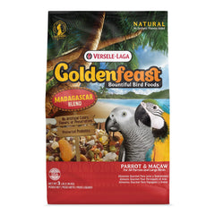 Versele-Laga Goldenfeast Madagascar Blend, bolsa de tres libras, ideal para aves sanas y activas.