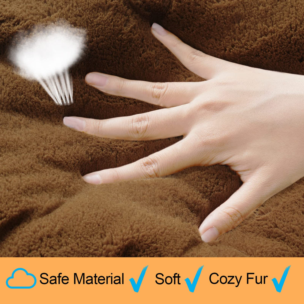 Cama VERZEY para perros lavable a máquina para limpieza rápida y sencilla.