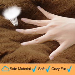 Cama VERZEY para perros lavable a máquina para limpieza rápida y sencilla.