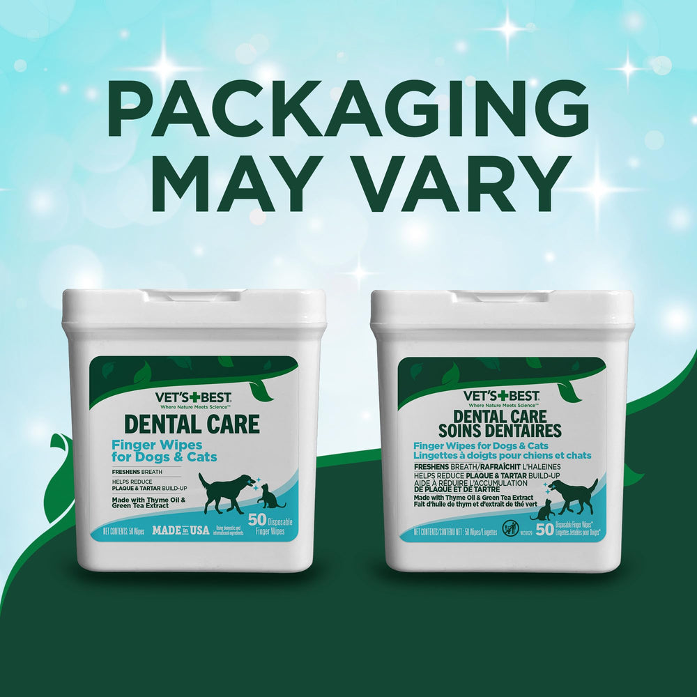 Vet's Best ingredientes naturales para dentales de mascotas