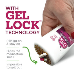 Vetality Twist + Lick SimPill, sabor a pollo para enmascarar olores y facilitar la toma.