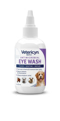 Vetericyn Plus Limpiador Ojos para mascotas, uso diario para ojos limpios.
