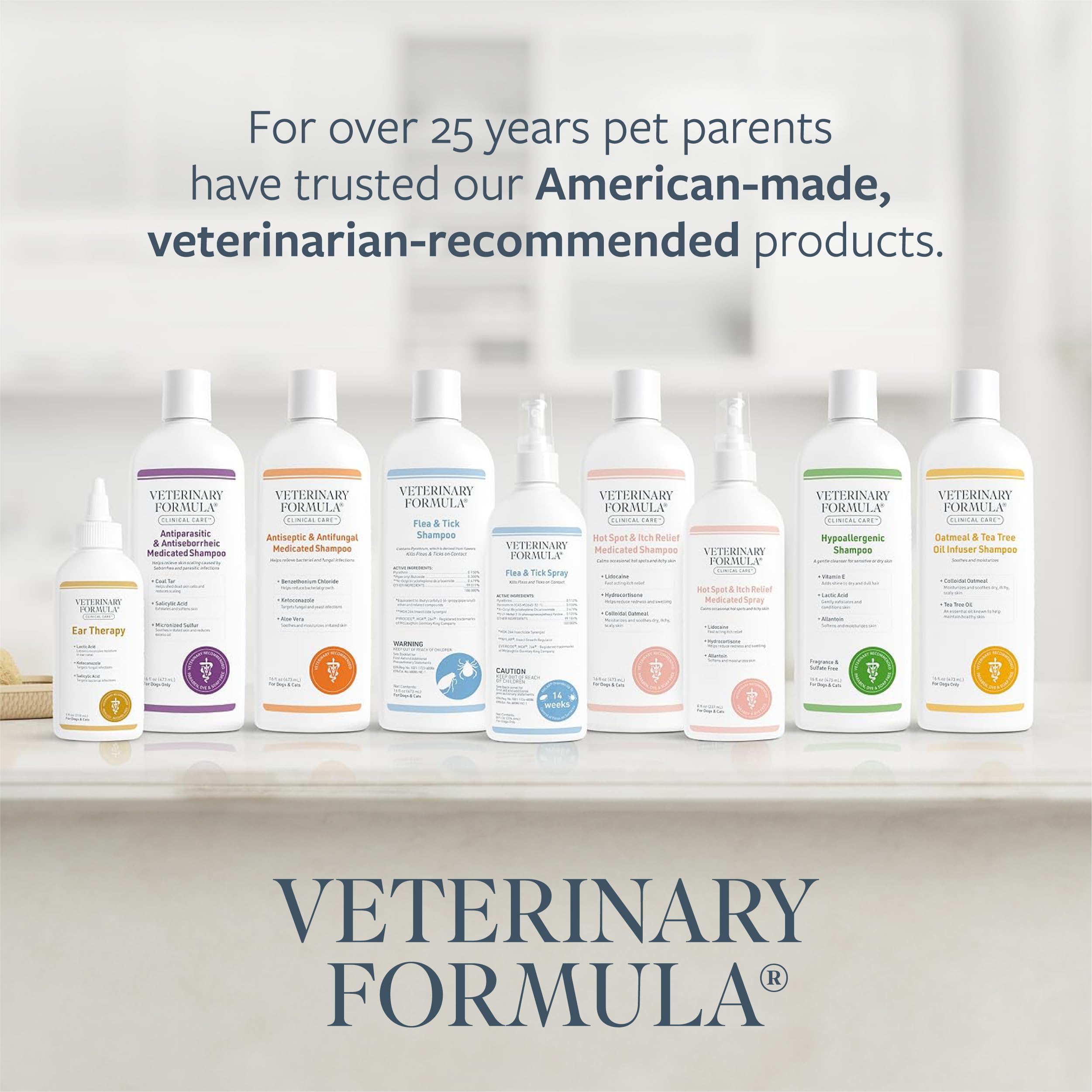Veterinary Formula Clinical Care facilidad de aplicación para el cuidado diario