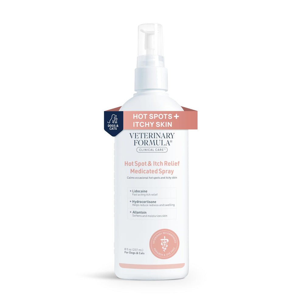 Veterinary Formula Clinical Care rociador para zonas irritadas que calma la piel