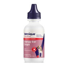 Vetnique Oticbliss: gotas para orejas, higiene diaria y alivio suave.
