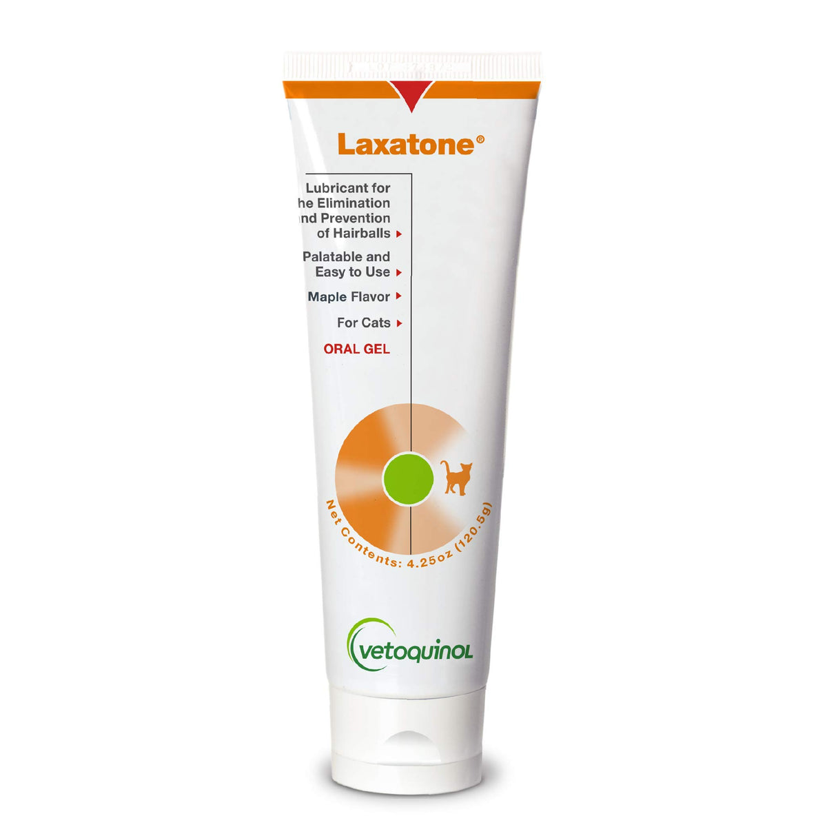 Vetoquinol Laxatone gel sabor arce favorece el paso de pelo ingerido