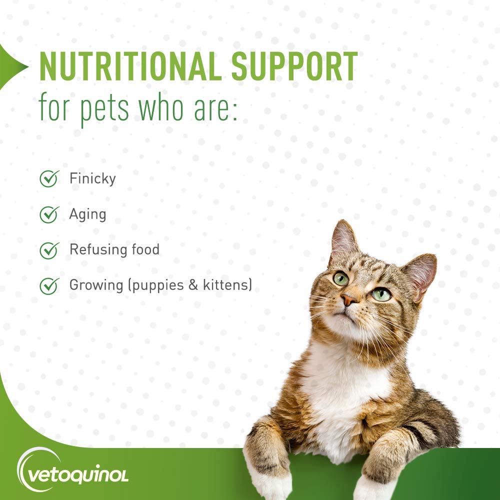 Nutri-Cal de Vetoquinol, fuente de calorías para cachorros y gatitos en crecimiento.