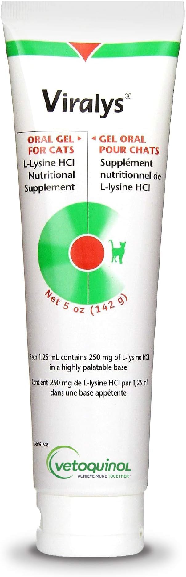 Vetoquinol Viralys Gel para gatos y cachorros, uso diario.