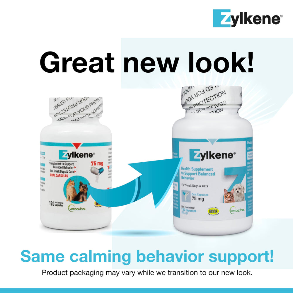Zylkene Alfa-Casozepina: ingrediente natural para serenidad sin somnolencia.