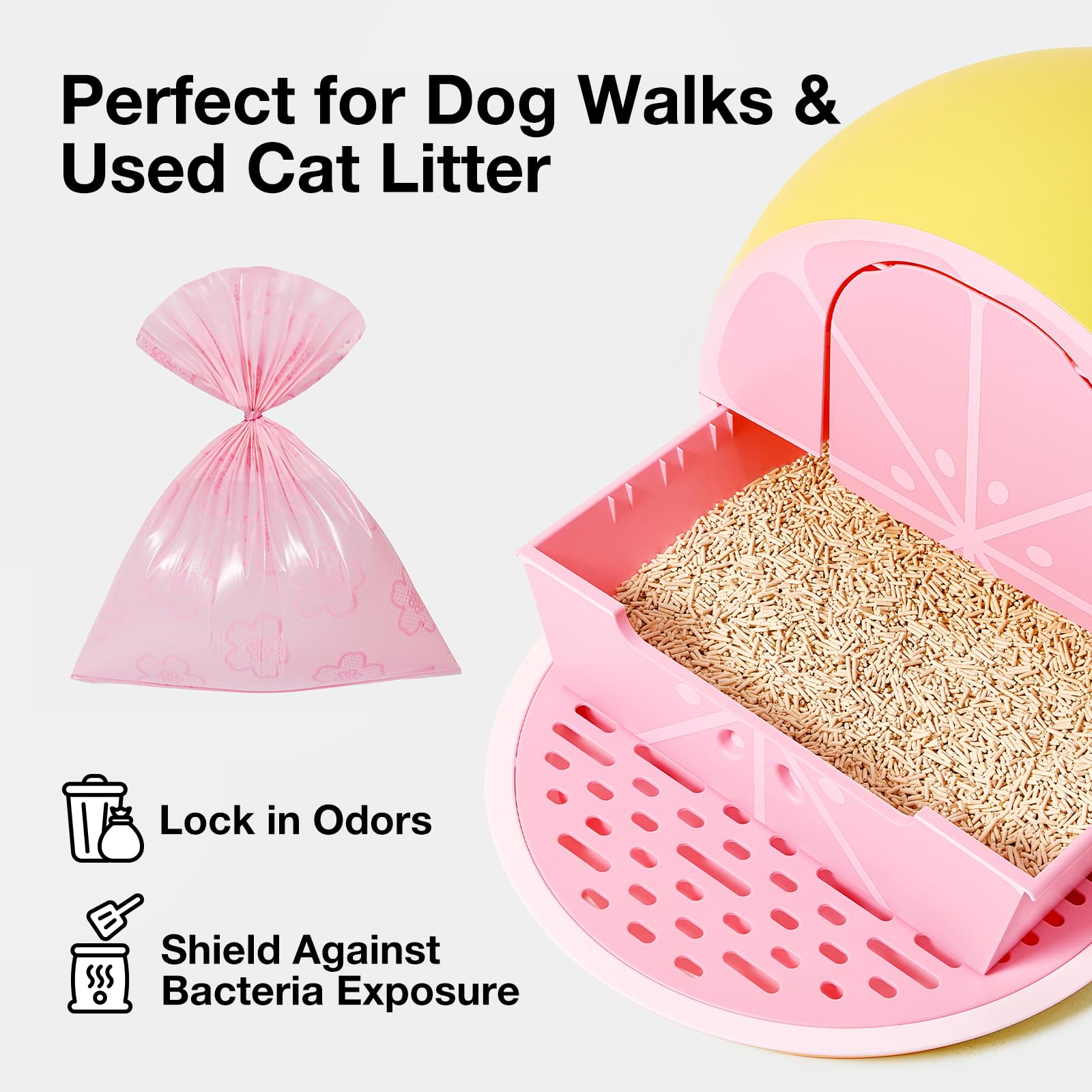 Vetreska para gatos: bolsas para desechos en la caja de arena