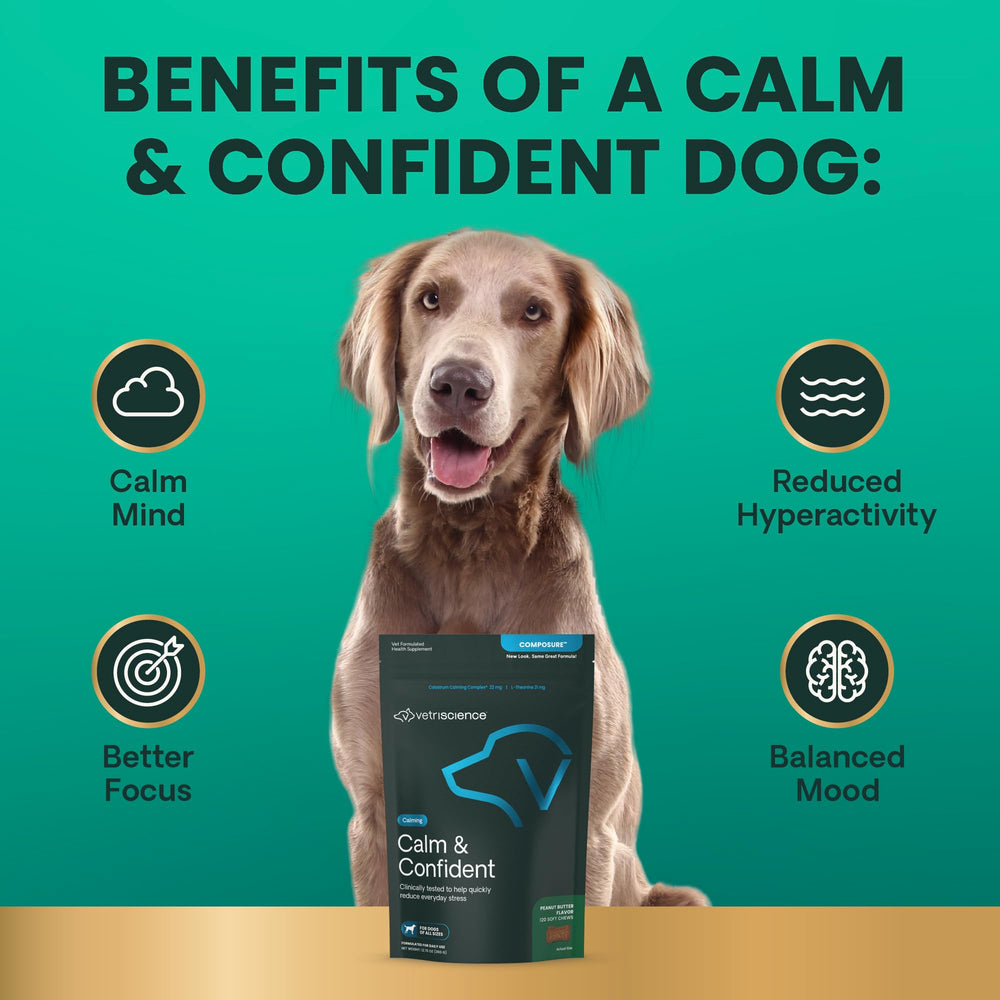 VETRISCIENCE Calm & Confident: etiqueta NASC y garantía de calidad