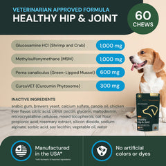 VetriScience flexibilidad y movimiento suave para perros activos.